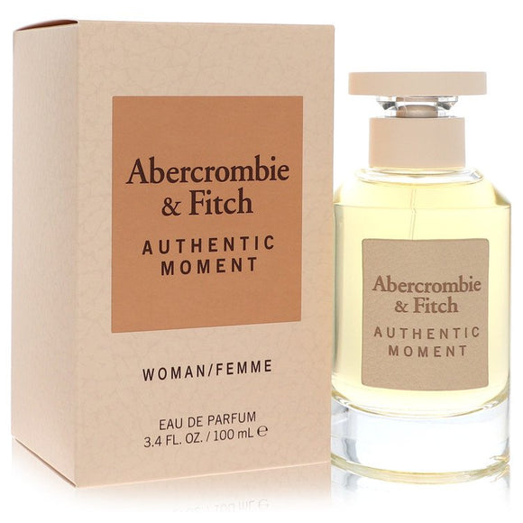 Abercrombie & Fitch Authentic Moment by Abercrombie & Fitch Eau De Parfum Spray 3.4 oz for Women
