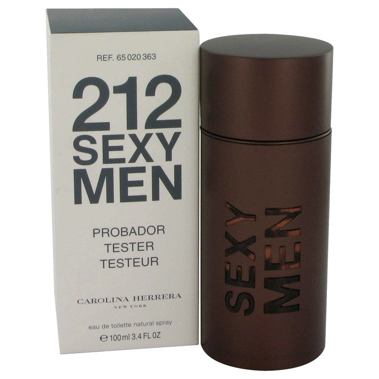 212 by Carolina Herrera 3.4 oz Eau de Toilette Spray New Tester for Men