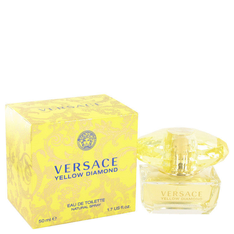 Versace Eau Diamond Women Yellow by Spray for Versace De Toilette 1.7 oz