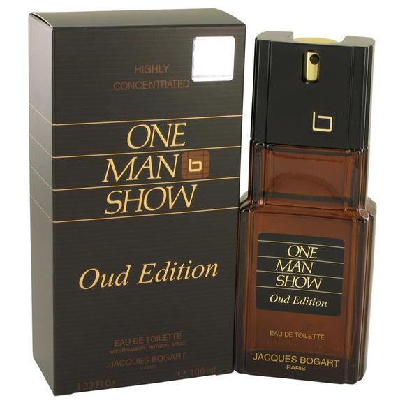 One Man Show Oud Edition by Jacques Bogart Eau De Toilette Spray 3.4 oz for Men - ParaFragrance