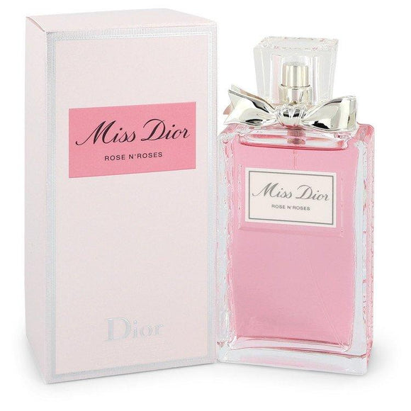Miss Dior Rose N'Roses by Christian Dior Eau De Toilette Spray 3.4 oz for Women - ParaFragrance