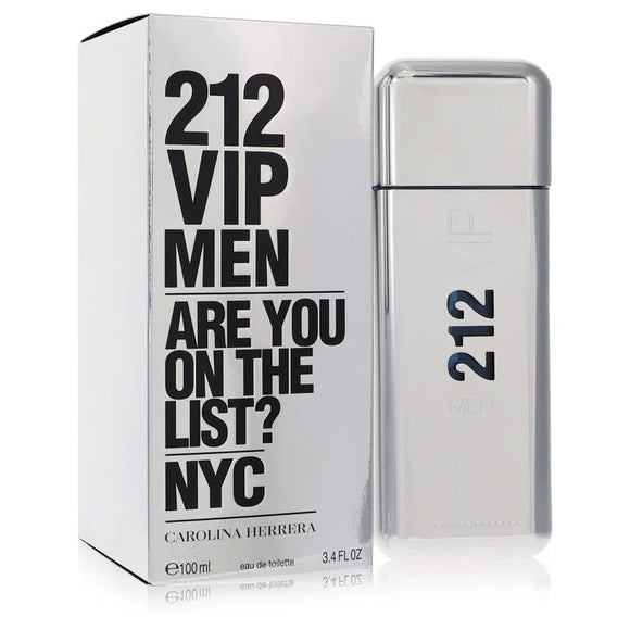 212 Vip by Carolina Herrera Eau De Toilette Spray 3.4 oz for Men