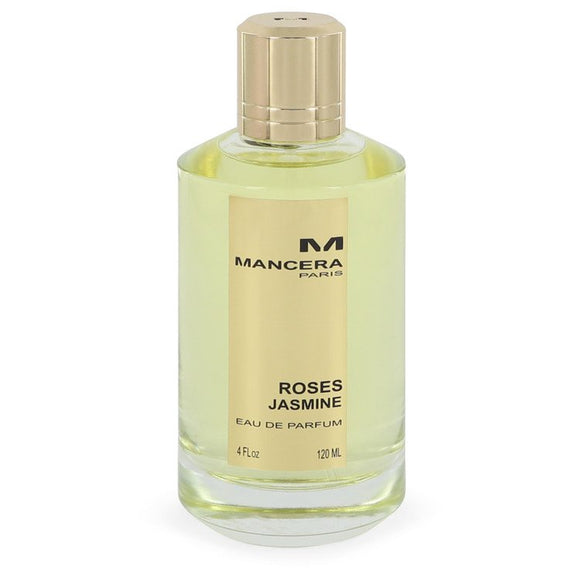 Mancera Roses Jasmine by Mancera Eau De Parfum Spray (unboxed) 4 oz for Women
