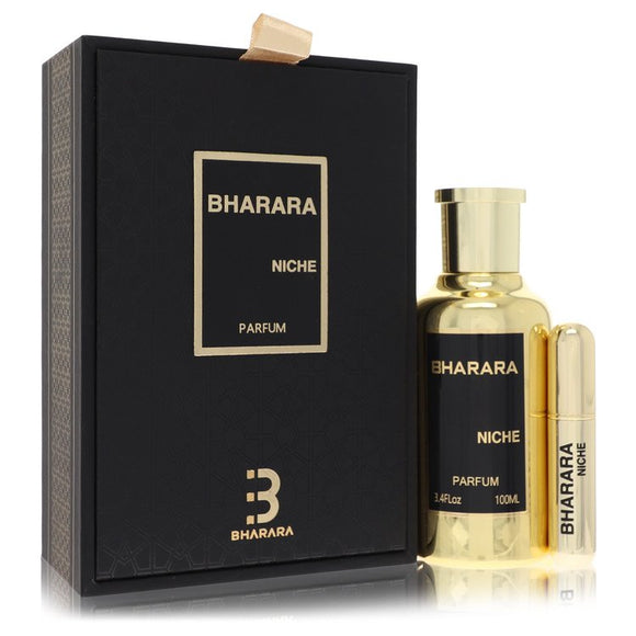 Bharara Niche by Bharara Beauty Eau De Parfum Spray  + Refillable Travel Spray 3.4 oz for Men