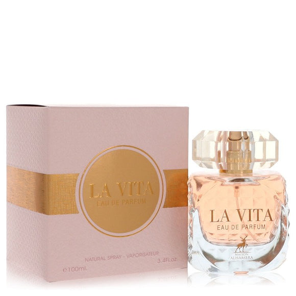 La Vita by Maison Alhambra Eau De Parfum Spray (Unboxed) 3.4 oz for Women