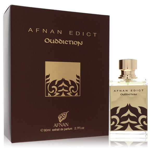 Afnan Edict Ouddiction by Afnan Extrait De Parfum Spray (Unisex Unboxed) 2.7 oz for Women
