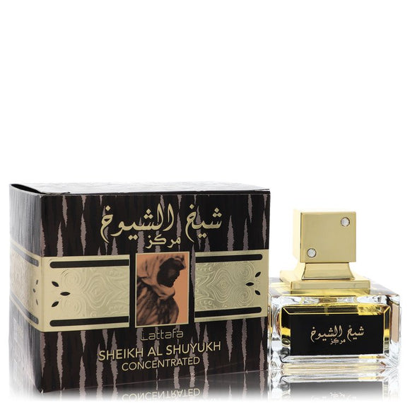Lattafa Sheikh Al Shuyukh by Lattafa Eau De Parfum Spray Concentrated (Unisex) 3.4 oz for Men