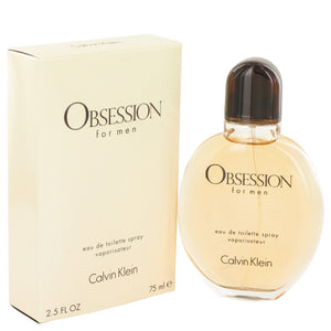 OBSESSION by Calvin Klein Eau De Toilette Spray 2.5 oz for Men