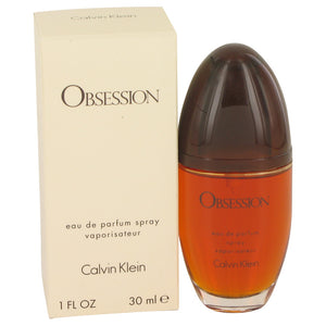 OBSESSION by Calvin Klein Eau De Parfum Spray 1 oz for Women