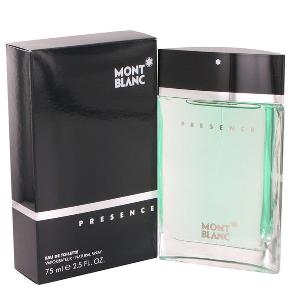 Presence by Mont Blanc Eau De Toilette Spray 2.5 oz for Men