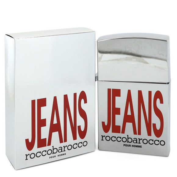 ROCCOBAROCCO Silver Jeans by Roccobarocco Eau De Toilette Spray (new packaging) 2.5 oz for Men