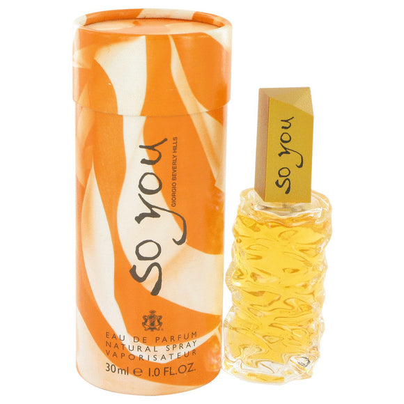 So You by Giorgio Beverly Hills Eau De Parfum Spray 1 oz for Women