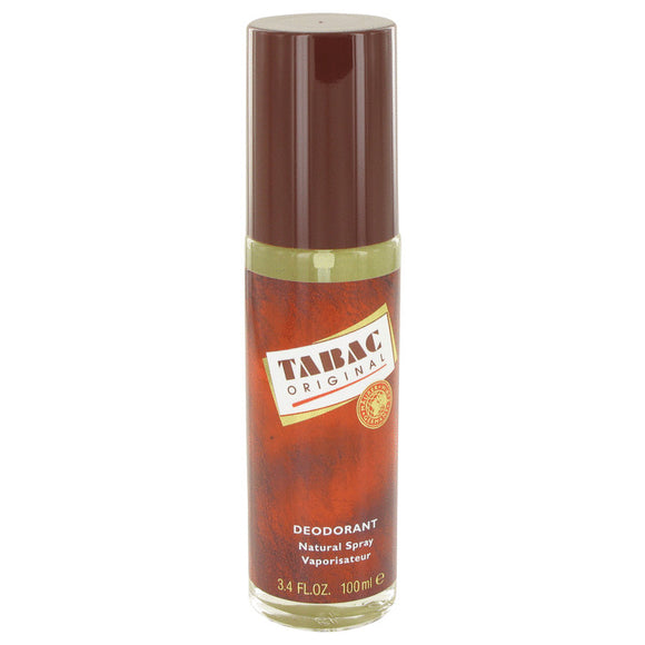 TABAC by Maurer & Wirtz Deodorant Spray (Glass Bottle) 3.3 oz for Men