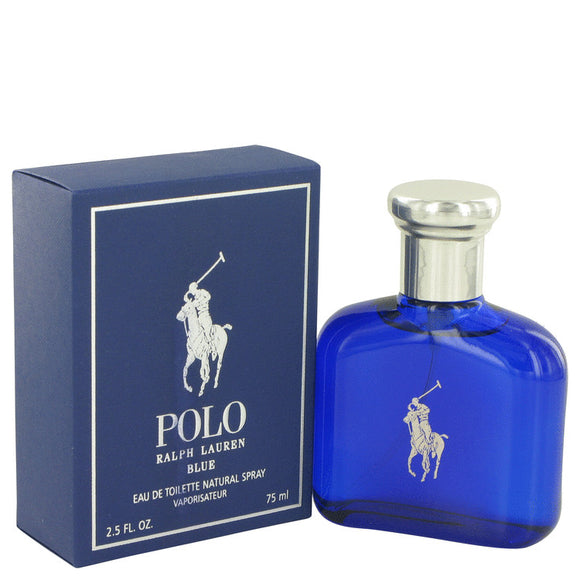 Polo Blue by Ralph Lauren Eau De Toilette Spray 2.5 oz for Men