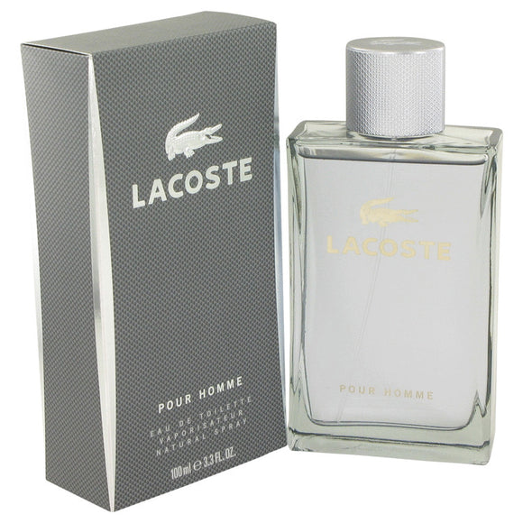 Lacoste Pour Homme by Lacoste Eau De Toilette Spray 3.3 oz for Men