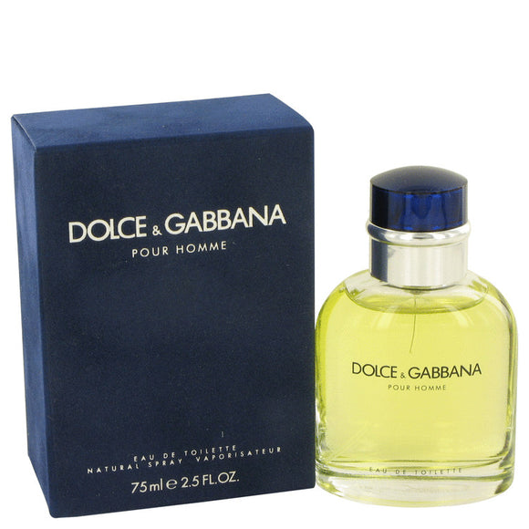 DOLCE & GABBANA by Dolce & Gabbana Eau De Toilette Spray 2.5 oz for Men