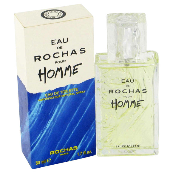 EAU DE ROCHAS by Rochas Gift Set -- 1 oz Eau De Toilette Spray + 1.7 oz All over Shower Gel + 1.7 oz After Shave Balm for Men