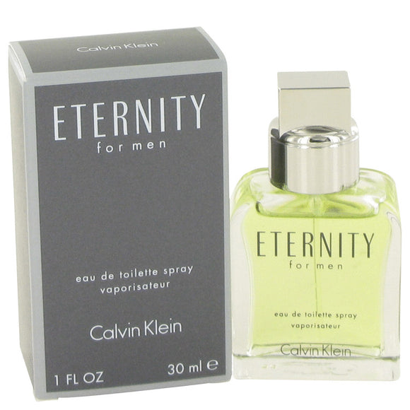 ETERNITY by Calvin Klein Eau De Toilette Spray 1 oz for Men