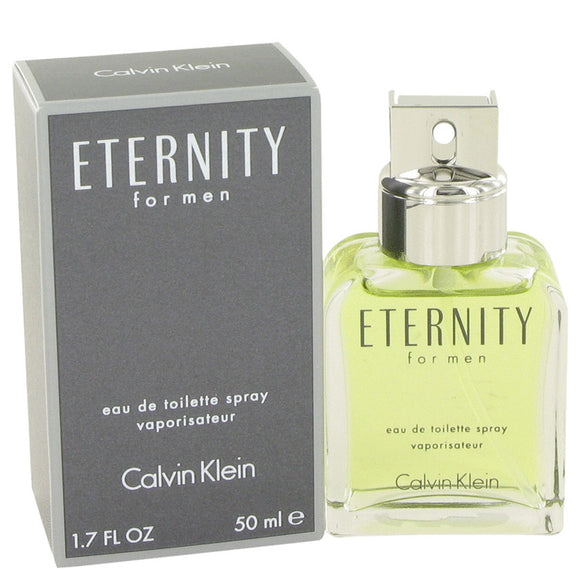 ETERNITY by Calvin Klein Eau De Toilette Spray 1.7 oz for Men
