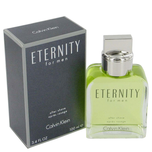 ETERNITY by Calvin Klein After Shave 3.4 oz for Men