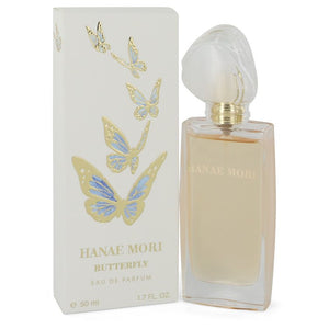 HANAE MORI by Hanae Mori Eau De Parfum Spray (Blue Butterfly) 1.7 oz for Women