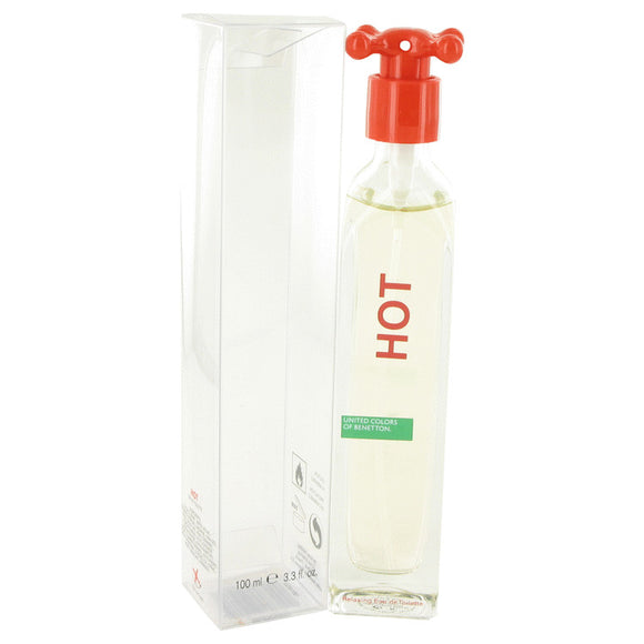 HOT by Benetton Eau De Toilette Spray (Unisex) 3.4 oz for Women