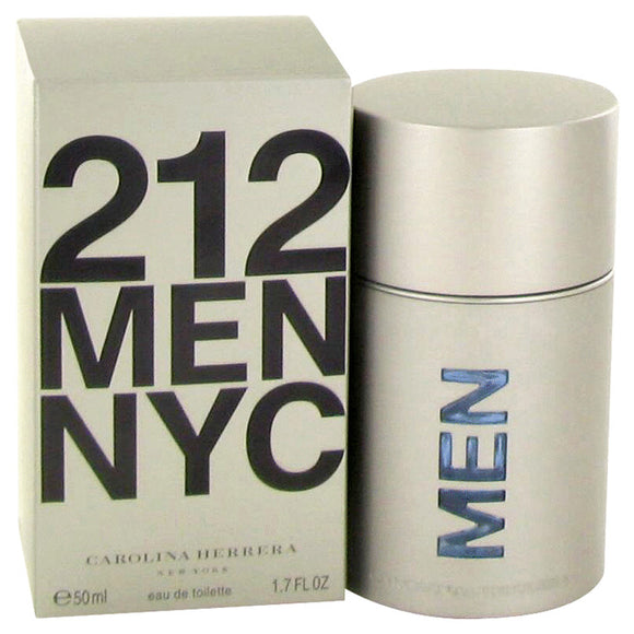 212 by Carolina Herrera Eau De Toilette Spray (New Packaging) 1.7 oz for Men