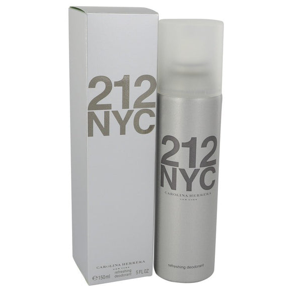 212 by Carolina Herrera Deodorant Spray (Can) 5 oz for Women