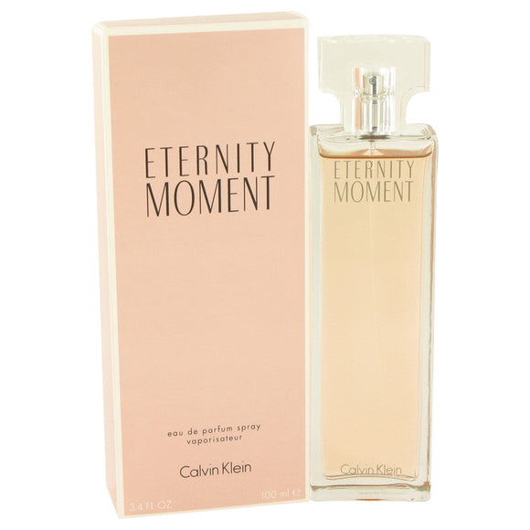 Eternity Moment by Calvin Klein Eau De Parfum Spray 3.4 oz for Women