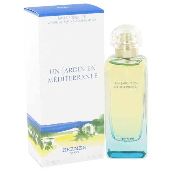 Un Jardin En Mediterranee by Hermes Eau De Toilette Spray (Unisex) 3.4 oz for Men