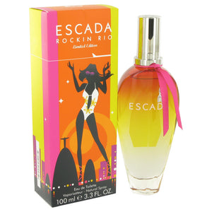 Escada Rockin'Rio by Escada Eau De Toilette Spray 3.4 oz for Women