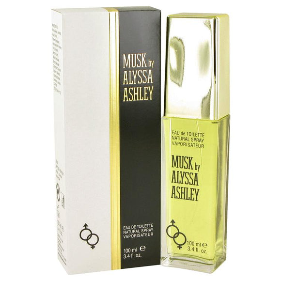 Alyssa Ashley Musk by Houbigant Eau De Toilette Spray 3.4 oz for Women - ParaFragrance