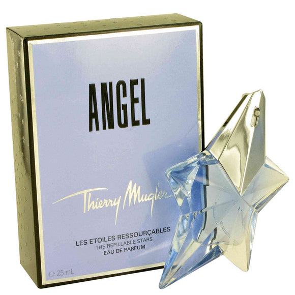 ANGEL by Thierry Mugler Eau De Parfum Spray Refillable .8 oz for Women