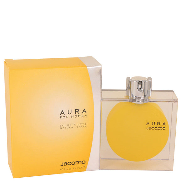 AURA by Jacomo Eau De Toilette Spray 1.4 oz for Women