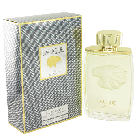 LALIQUE by Lalique Eau De Toilette Spray (Lion) 4.2 oz for Men