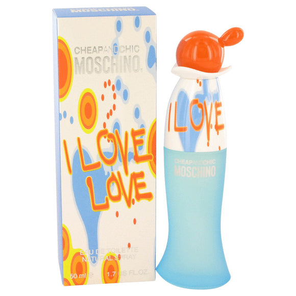 I Love Love by Moschino Eau De Toilette Spray 1.7 oz for Women