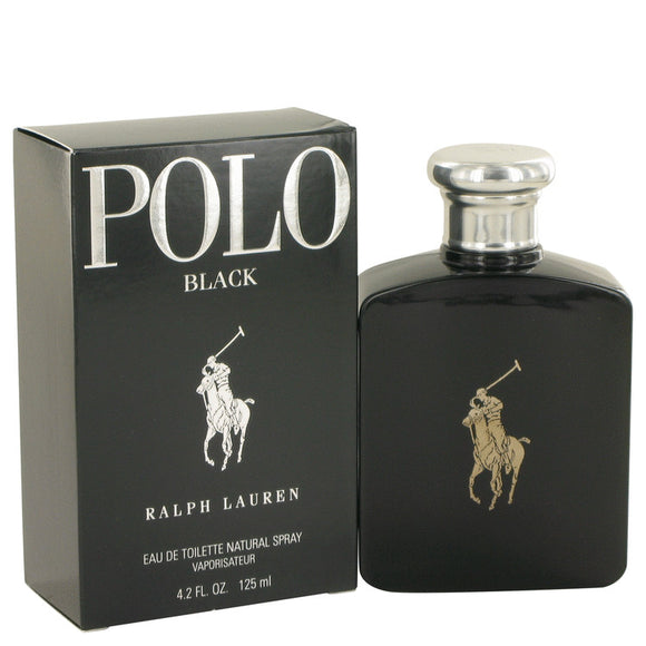 Polo Black by Ralph Lauren Eau De Toilette Spray 4.2 oz for Men