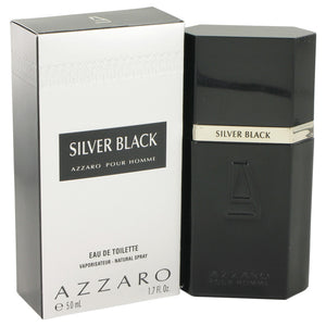 Silver Black by Azzaro Eau De Toilette Spray 1.7 oz for Men