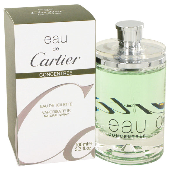 EAU DE CARTIER by Cartier Eau De Toilette Spray Concentree (Unisex) 3.4 oz for Men