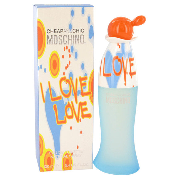 I Love Love by Moschino Eau De Toilette Spray 3.4 oz for Women