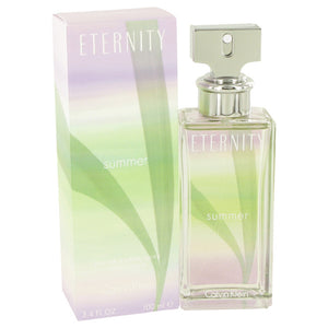 Eternity Summer by Calvin Klein Eau De Parfum Spray (2009) Purple & Green 3.4 oz for Women