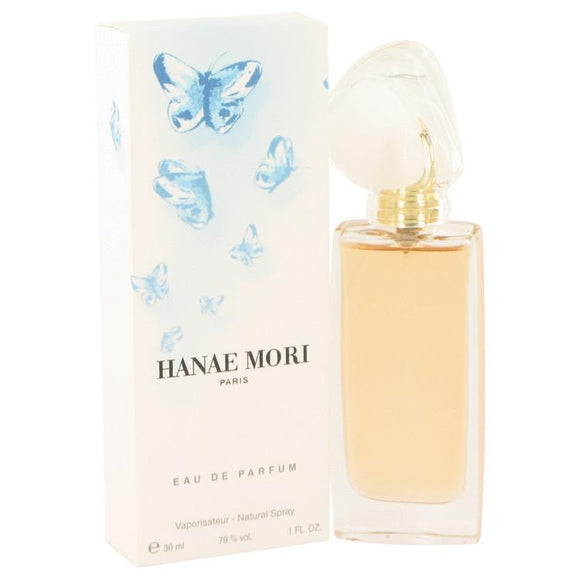 HANAE MORI by Hanae Mori Eau De Parfum Spray (Blue Butterfly) 1 oz for Women