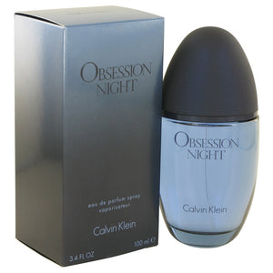 Obsession Night by Calvin Klein Eau De Parfum Spray 3.4 oz for Women