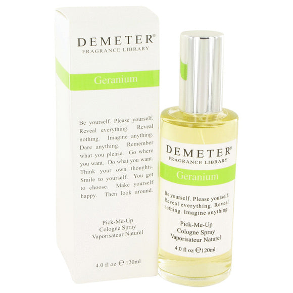 Demeter Geranium by Demeter Cologne Spray 4 oz for Women