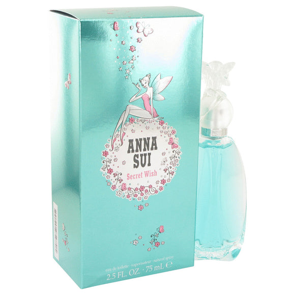 Secret Wish by Anna Sui Eau De Toilette Spray 2.5 oz for Women
