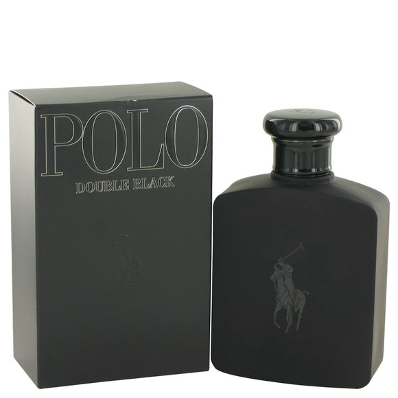 Polo Double Black by Ralph Lauren Eau De Toilette Spray 4.2 oz for Men