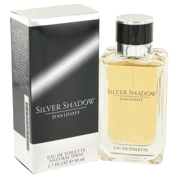 Silver Shadow by Davidoff Eau De Toilette Spray 1.7 oz for Men