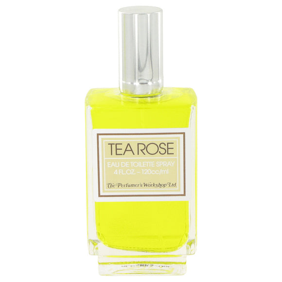 TEA ROSE by Perfumers Workshop Eau De Toilette Spray (unboxed) 4 oz for Women