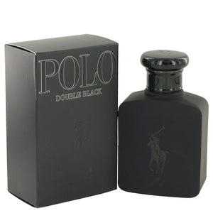 Polo Double Black by Ralph Lauren Eau De Toilette Spray 2.5 oz for Men