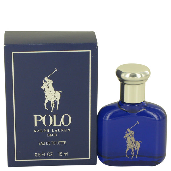 Polo Blue by Ralph Lauren Eau De Toilette .5 oz for Men